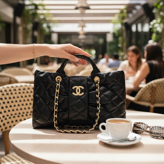 Chanel Large Tote Code (104)