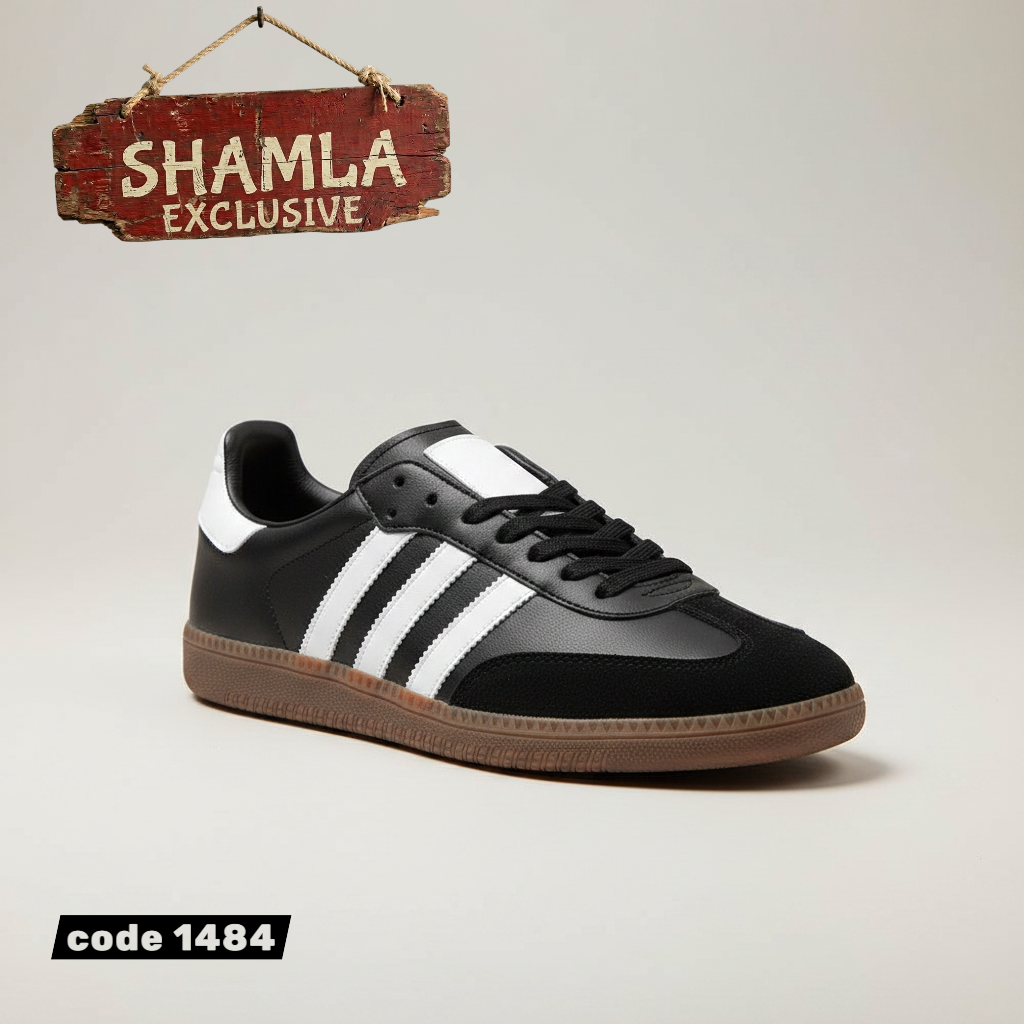 كوتشي ’سامبا’ الرياضي الأنيق (كود 1484) - Black / 37