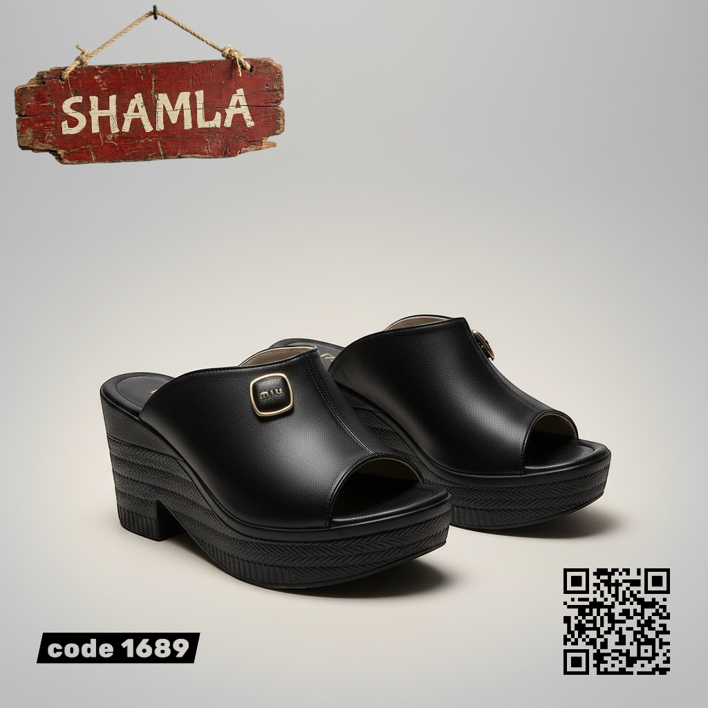 سابوه ’لوسيرا’ المتألق (كود 1689) - Black / 37