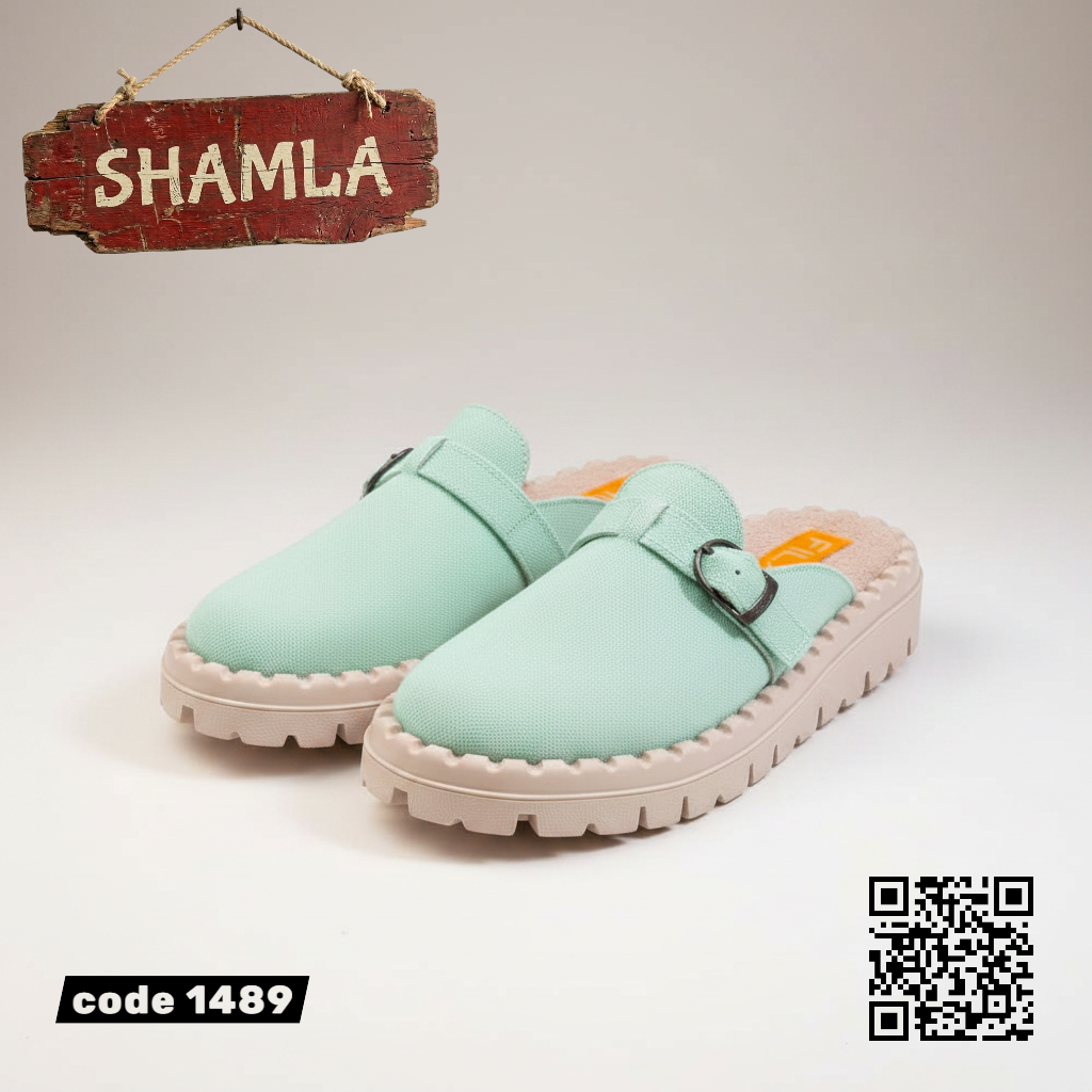 سابوه ’لينورا’ العصري الأنيق (كود 1489) - Mint green / 37