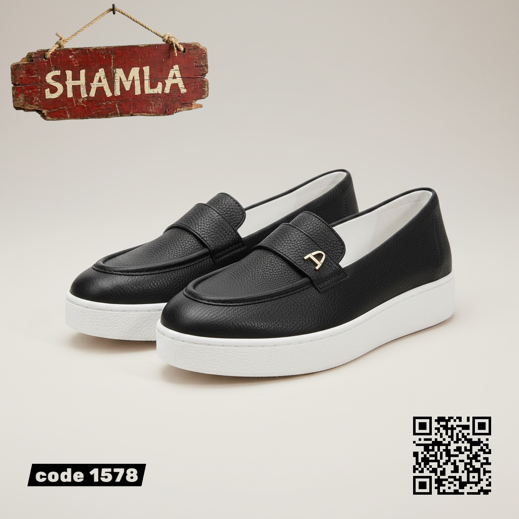 شوز ’ألفيرا’ الكلاسيك الأنيق (كود 1578) - Black / 37