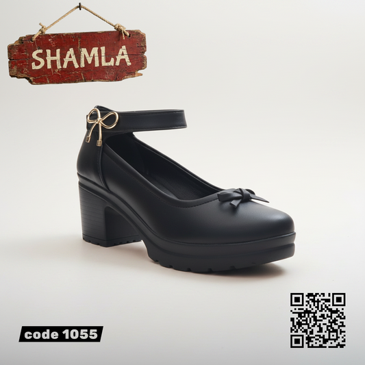 شوز ’إليجانا’ الكلاسيك الأنيق (كود 1055) - Black / 37