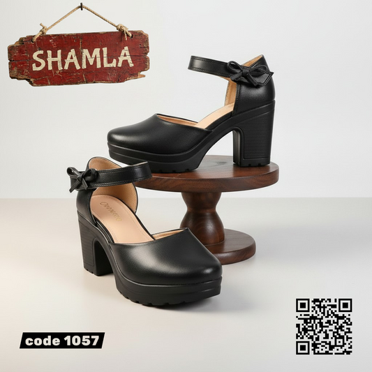شوز ’أوريكا’ الكلاسيك الأنيق (كود 1057) - Black / 37