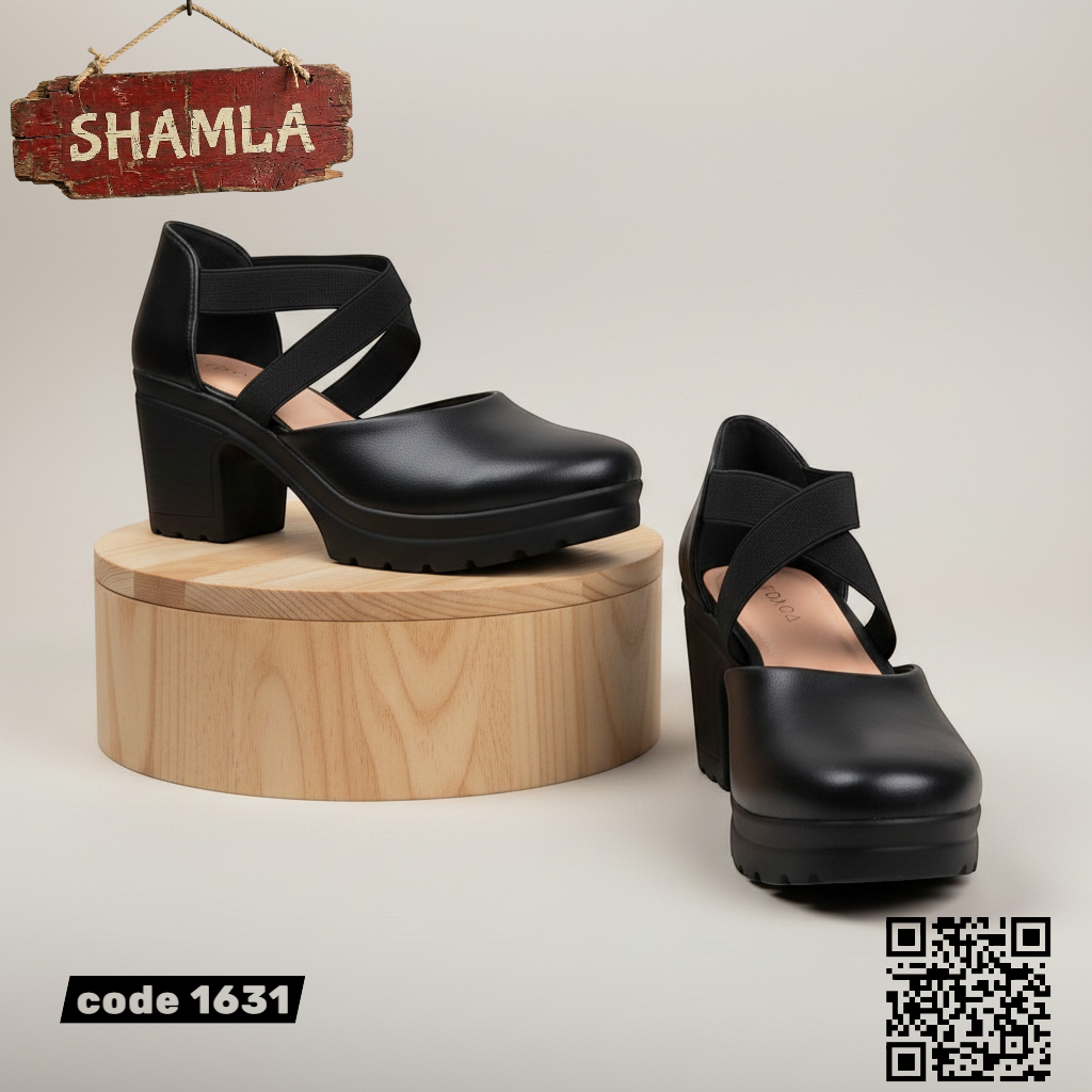 شوز ’فينيس كروس’ بلمسة عصرية - كود 1631 - Heels