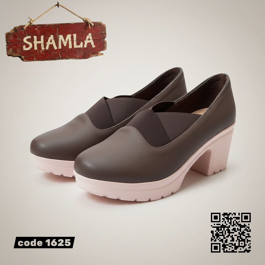 شوز جلد شوز ’أرينزا’ الكلاسيك الأنيق (كود 1625)كود 1625 - Brown / 37 - Heels