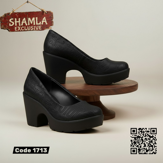 شوز ’جوسي كوتر’ الانثوي (كود 1713) - Black / 37 - Heels