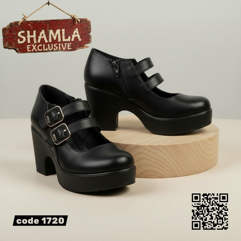 شوز ’ميرا’ - (كود 1720) - Black / 37