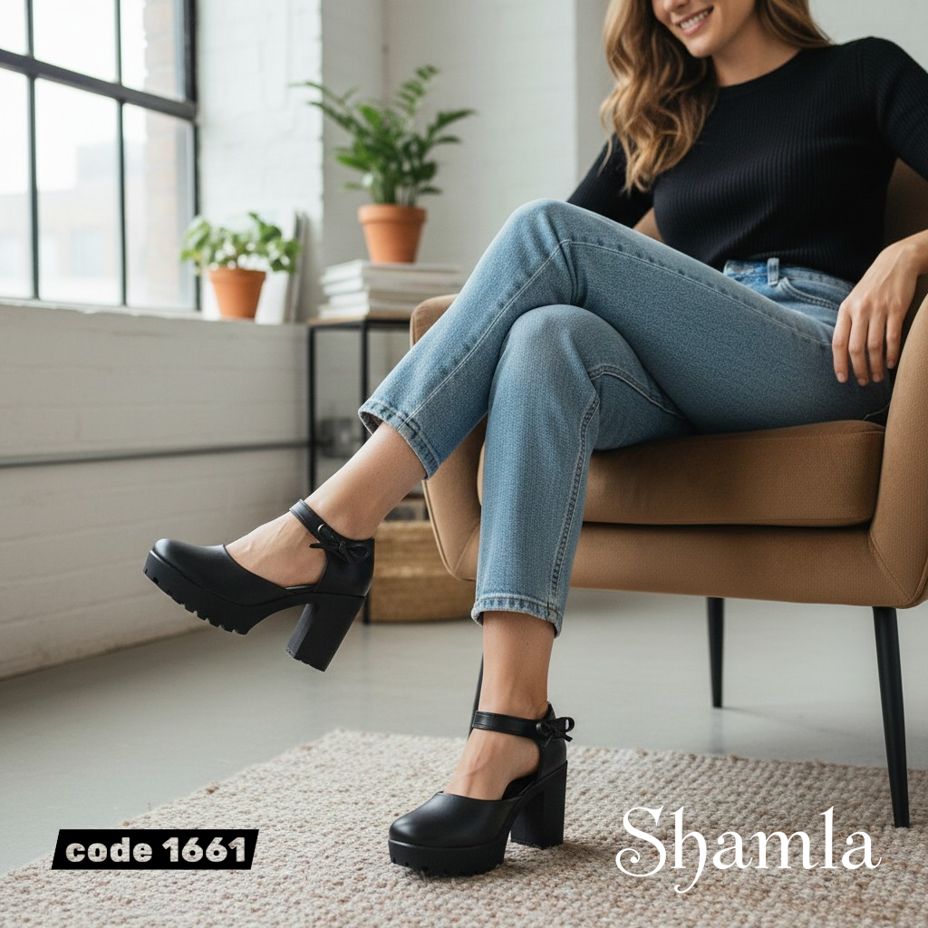 شوز ’رومينا’ الكلاسيك الأنيق (كود 1661) - Heels