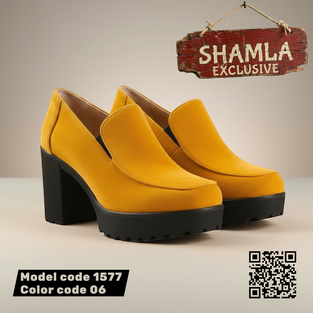 شوز ’شاملة’ شمواه فاخر - كعب 7سم (كود 1577) - Heels
