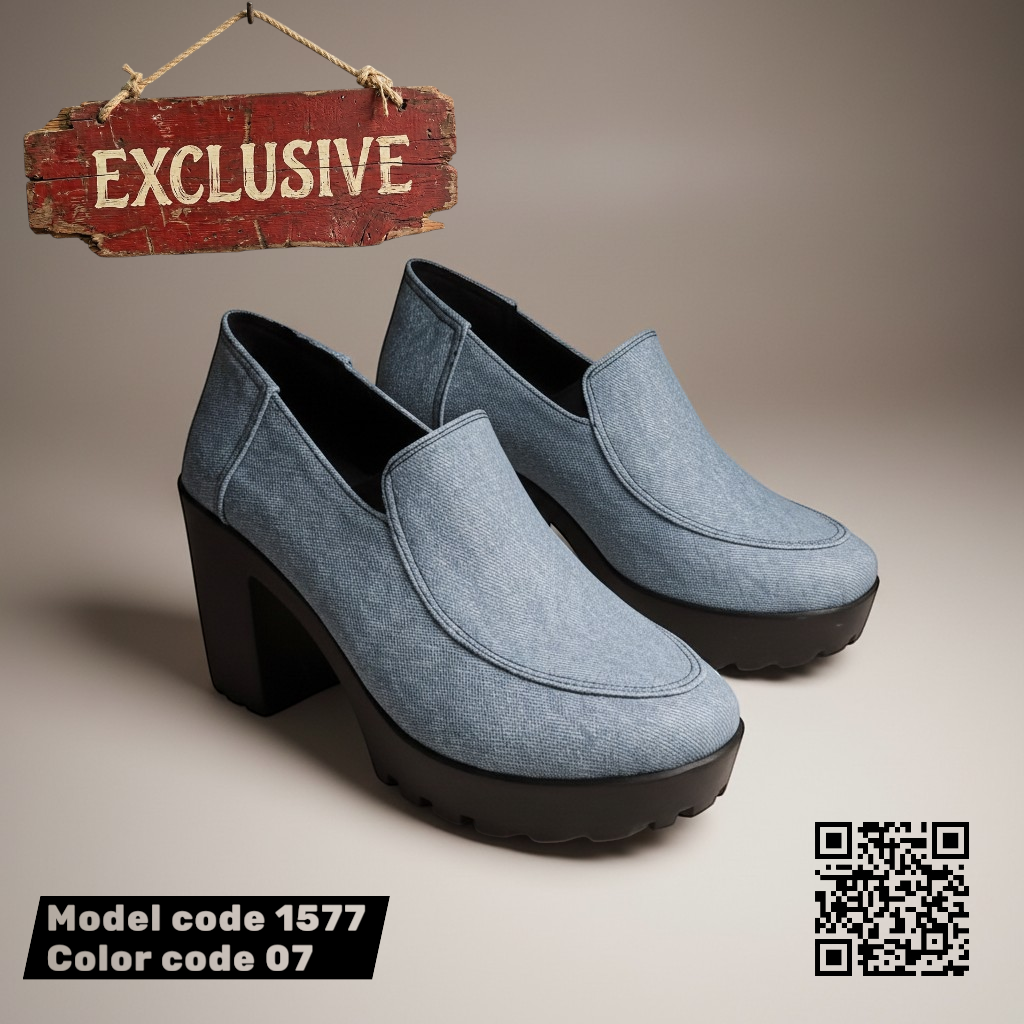 شوز ’شاملة’ شمواه فاخر - كعب 7سم (كود 1577) - Heels