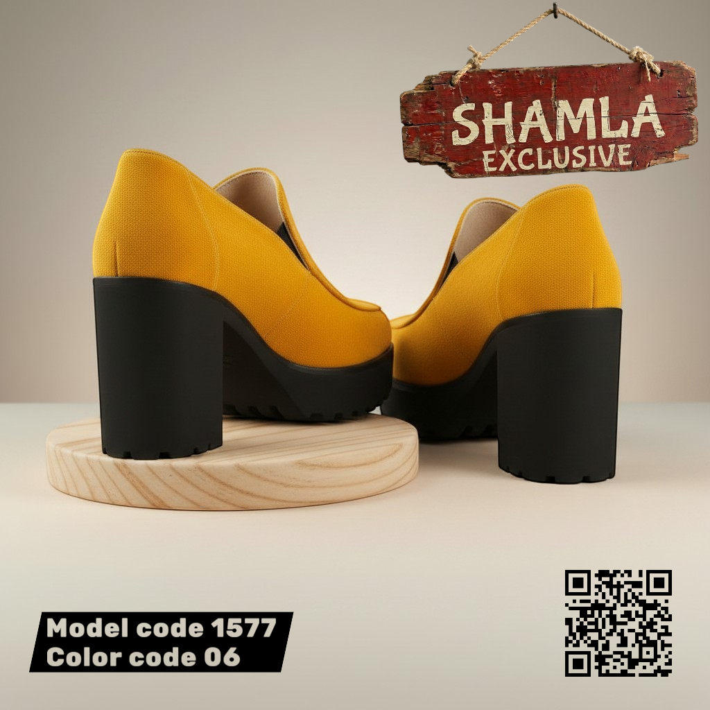 شوز ’شاملة’ شمواه فاخر - كعب 7سم (كود 1577) - Heels
